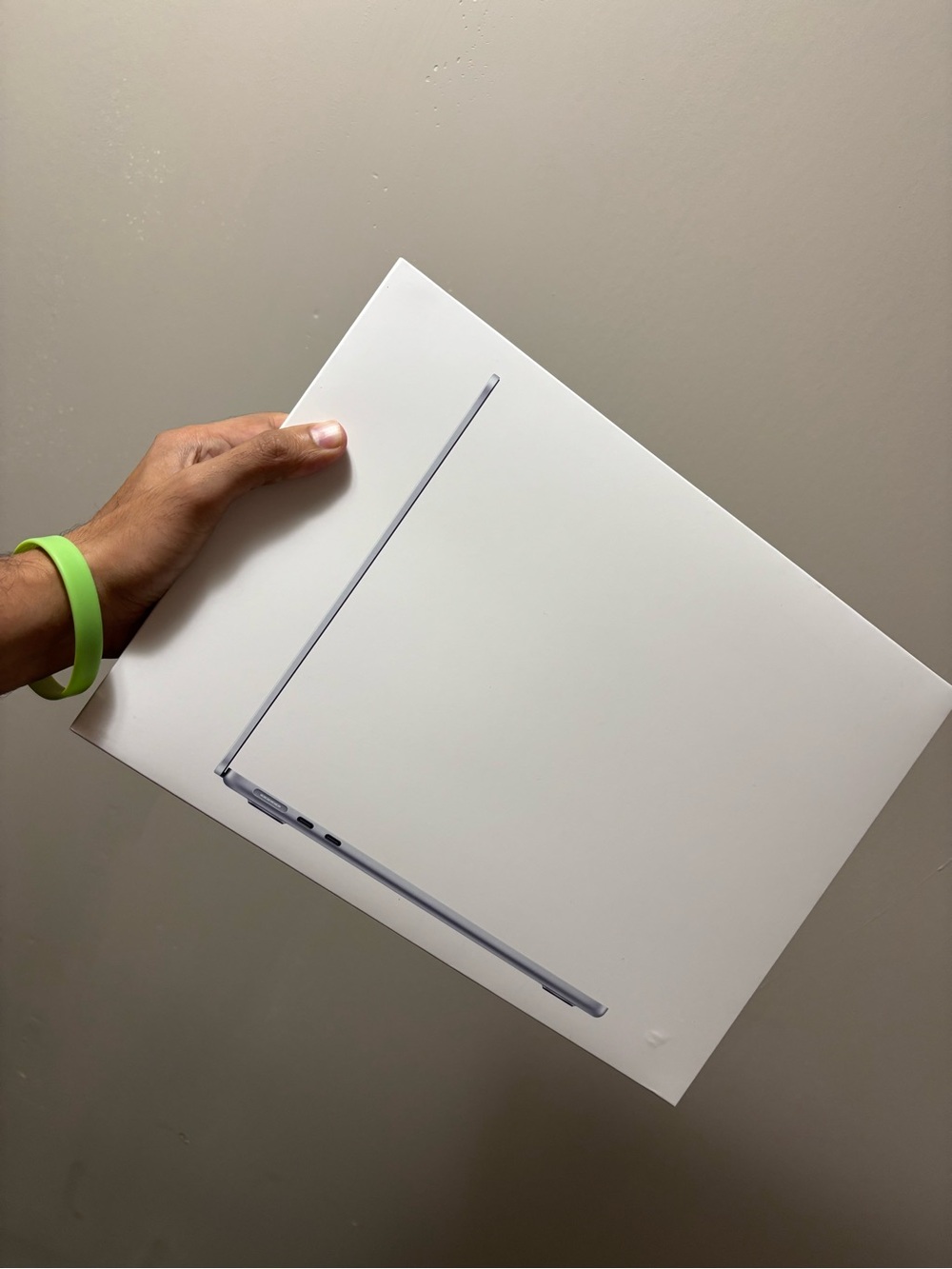 Apple MacBook Air empty replacement box